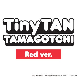 BTS Red TinyTan Tamagotchi on sale Bandai Namco New