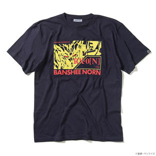 BANSHEE FACE T-Shirt—Mobile Suit Gundam Unicorn/STRICT-G Collaboration