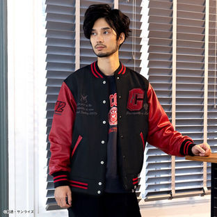 STRICT-G.FAB Mobile Suit Gundam Red Comet Varsity Jacket STRICT-G.FAB Mobile Suit Gundam Red Comet Varsity Jacket