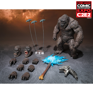[C2E2 Event Pick-up] S.H.MonsterArts KONG FROM GODZILLA VS. KONG (2021) -Exclusive Edition-