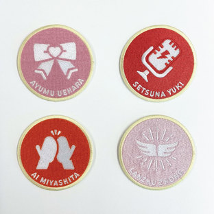 Love Live! Nijigasaki High School Idol Club Patch Set (2nd Year) [February 2023 Delivery]