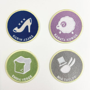 Love Live! Nijigasaki High School Idol Club Patch Set (3rd Year) [August 2023 Delivery]