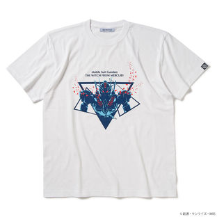 Gundam Aerial T-Shirt—Mobile Suit Gundam the Witch from Mercury/STRICT-G Collaboration