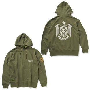 STRICT-G.ARMS Mobile Suit Gundam Zeon Force Hoodie with Shoulder Patch ...