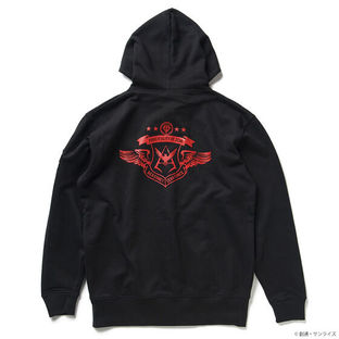 STRICT-G.ARMS Mobile Suit Gundam Red Comet Hoodie with Shoulder Patch