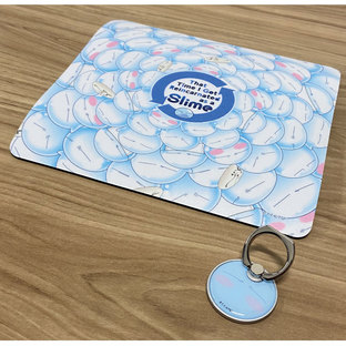 That Time I Got Reincarnated As A Slime Mousepad & Smartphone Ring set [June 2023 Delivery]