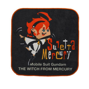 Super-Deformed Suletta Hand Towel—Mobile Suit Gundam: The Witch from Mercury/STRICT-G Collaboration