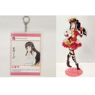 Love Live! Sunshine!! Dia Kurosawa Acrylic photoframe style keychain & Acrylic stand  March 2025 Delivery