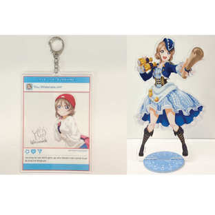 Love Live! Sunshine!! You Watanabe Acrylic photoframe style keychain & Acrylic stand  March 2025 Delivery