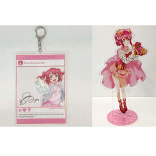 Love Live! Sunshine!! Ruby Kurosawa Acrylic photoframe style keychain & Acrylic stand  March 2025 Delivery