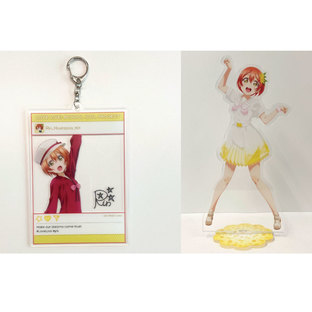 Love Live! School Idol Project Rin Hoshizora Acrylic photoframe style keychain & Acrylic stand [October 2023 Delivery]