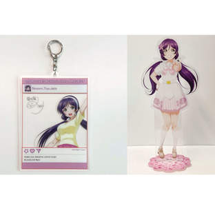 Love Live! School Idol Project Nozomi Tojo Acrylic photoframe style keychain & Acrylic stand  March 2025 Delivery