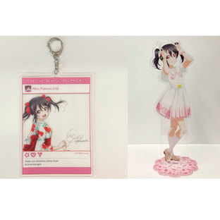 Love Live! School Idol Project Nico Yazawa Acrylic photoframe style keychain & Acrylic stand [October 2023 Delivery]