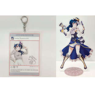 Love Live! Sunshine!! Yoshiko Tsushima Acrylic photoframe style keychain & Acrylic stand  March 2025 Delivery