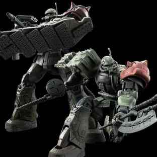 HG 1/144 ZAKU Ⅱ F TYPE LeSEAN & ZAKU Ⅱ (UNIDENTIFIED TYPE) LeSEAN (RFV)