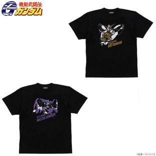 Mobile Fighter G Gundam Glitter Print T-shirt | GUNDAM Mobile Fighter G Gundam Glitter Print T-shirt | GUNDAM