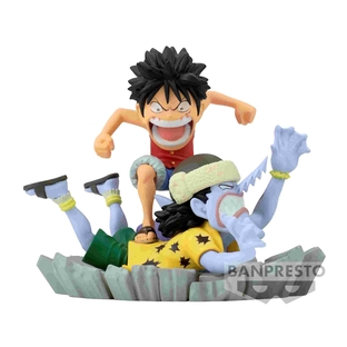 ONE PIECE WORLD COLLECTABLE FIGURE LOG STORIES-MONKEY.D.LUFFY VS ARLONG-