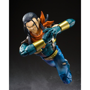 Amazon.com: BANDAI Android 17 Universe Survival Saga Figure - S.H. Figuarts  : Toys & Games
