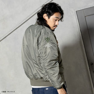 STRICT-G.ARMS Mobile Suit Gundam MA-1 Jacket ZEON FORCES
