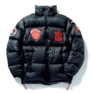 STRICT-G x nishikawa Mobile Fighter G Gundam DOMON KASSHU Upcycle Down Jacket