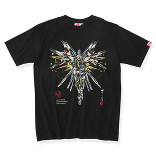 STRICT-G JAPAN Mobile Suit Gundam SEED FREEDOM T-shirt MIGHTY STRIKE FREEDOM GUNDAM