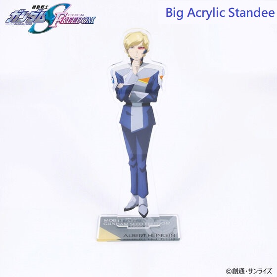 Mobile Suit Gundam SEED FREEDOM Big Acrylic Standee ALBERT HEINLEIN