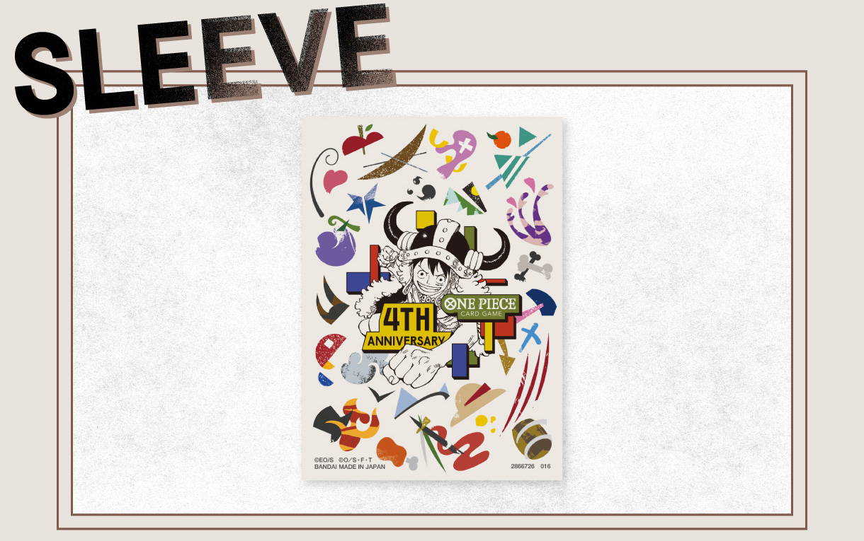 ONE PIECE CARD GAME Japanese 4th Anniversary Set | ONE PIECE