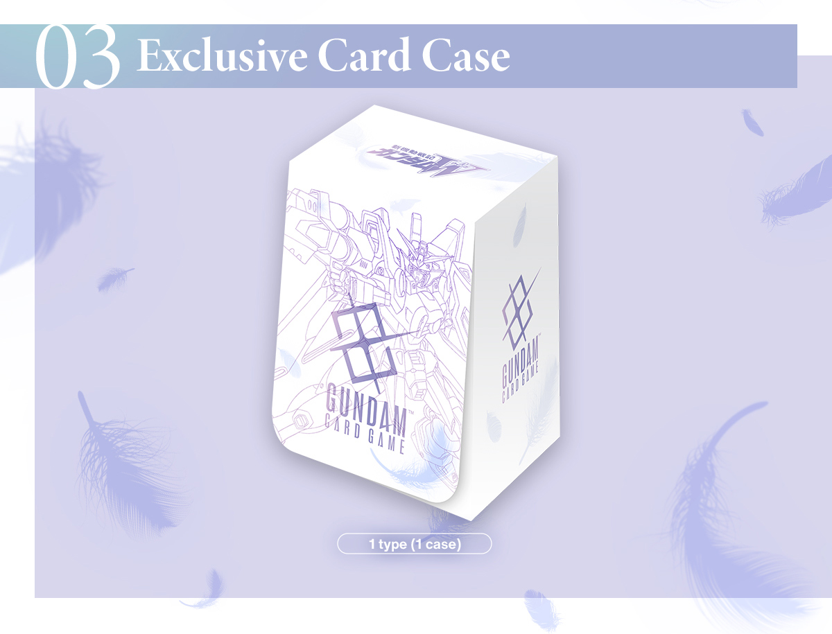 Exclusive Card Case [PB01] GUNDAM CARD GAME Premium Accessory Set -Mobile Suit Gundam Wing-