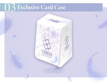 Exclusive Card Case [PB01] GUNDAM CARD GAME Premium Accessory Set -Mobile Suit Gundam Wing-