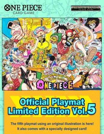 one piece card game official playmat One Piece TCG Official Playmat main image 1