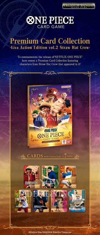 ONE PIECE CARD GAME Premium Card Collection -Live Action Edition vol.2  Straw Hat Crew- [November 2026 Delivery] | ONE PIECE | PREMIUM BANDAI USA  [Official] Online Store for Action Figures, Model Kits,