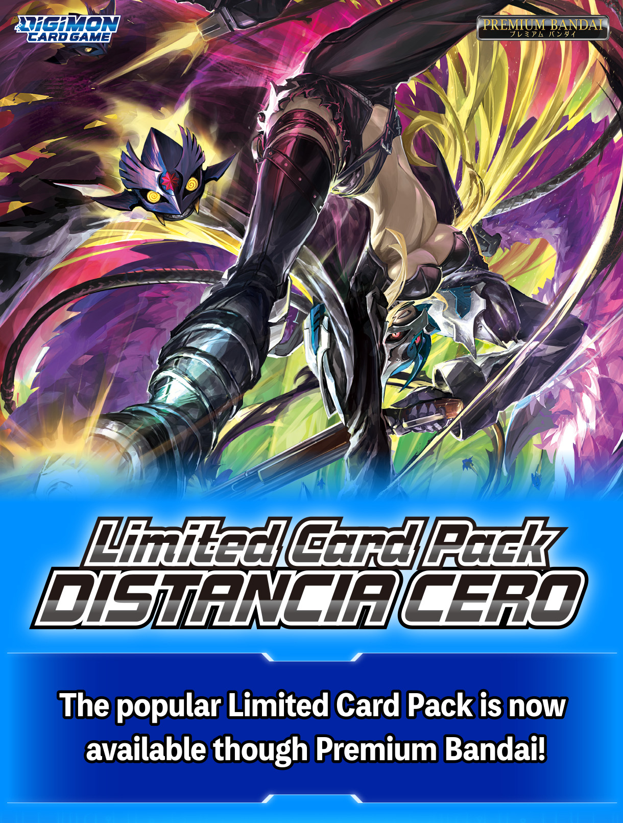 DIGIMON CARD GAME Limited Card Pack DISTANCIA CERO [LM-09