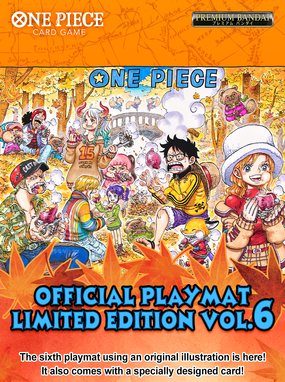 ONE PIECE CARD GAME Official Playmat Limited Edition vol.6 | ONE