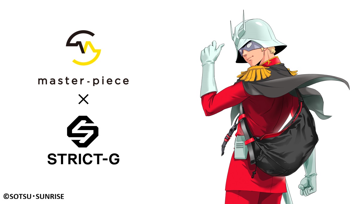 STRICT-G x master-piece Mobile Suit Gundam CHAR AZNABLE Sling Bag