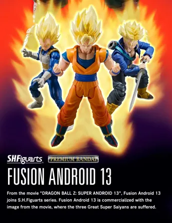 S.H.Figuarts FUSION ANDROID 13 | DRAGON BALL Z | PREMIUM BANDAI