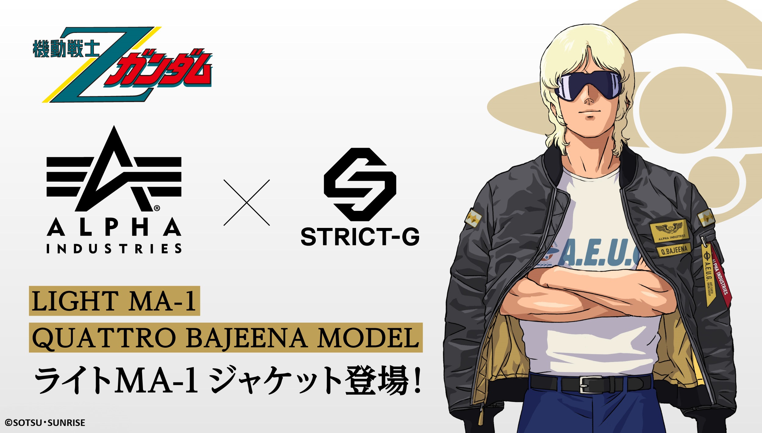 STRICT-G x ALPHA Mobile Suit Zeta Gundam QUATTRO BAJEENA MODEL