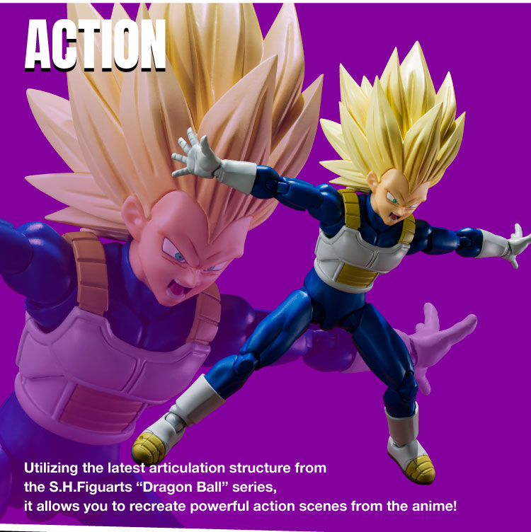 S.H.Figuarts SUPER SAIYAN 3 VEGETA -DAIMA- | DRAGON BALL | PREMIUM
