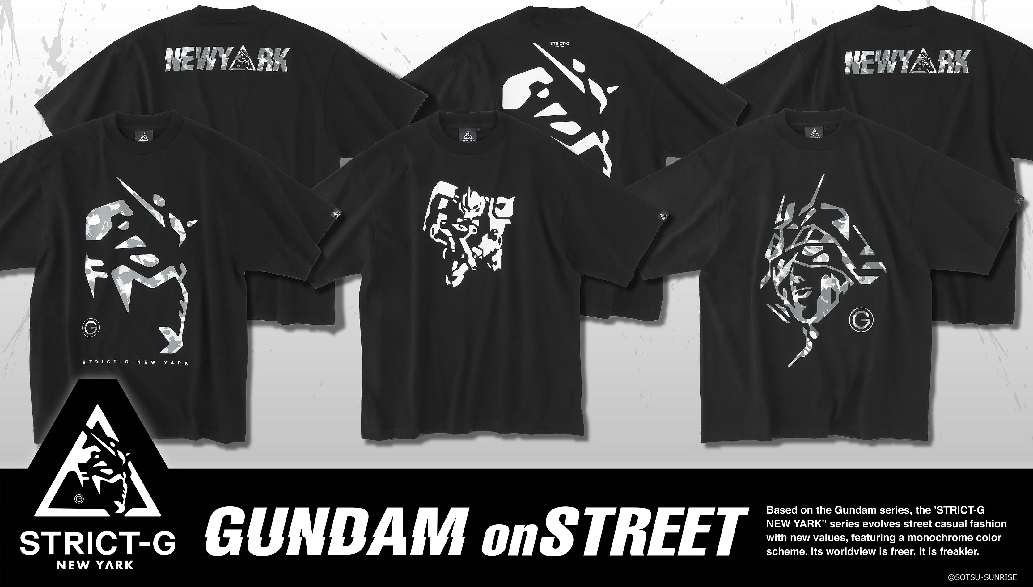 STRICT-G NEW YARK Mobile Suit Gundam CHAR'S ZAKU II T-shirt