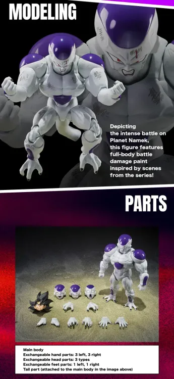 S.H.Figuarts FULL POWER FRIEZA -Battle Scarred Edition- | DRAGON