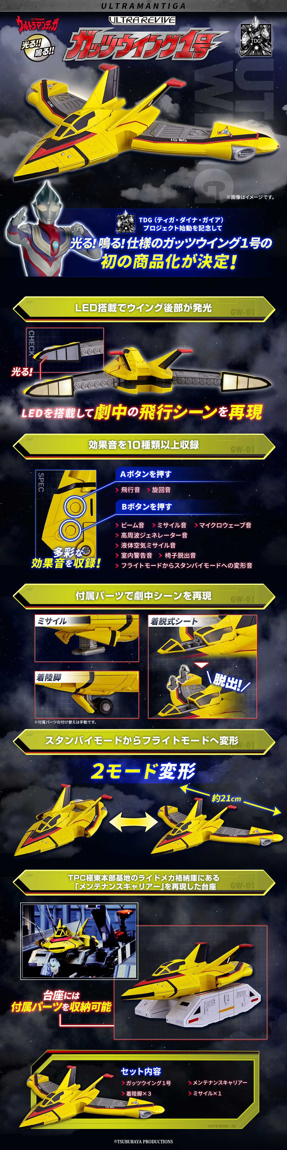 BANDAI Tamashii Nations UX-01 Guts-Wing-01 U.M.W. Action