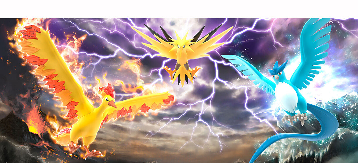 Pokemon Scale World: Pokemon - Articuno & Zapdos & Moltres