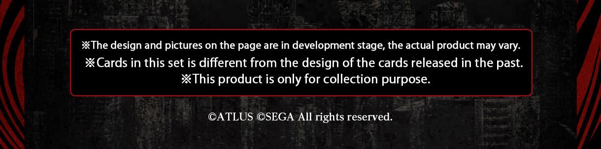  SHIN MEGAMI TENSEI TRADING CARD GAME MONUMENT OF REINCARNATION