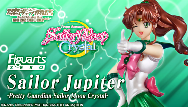 

Tamashii Web Shop Singapore Premium Bandai Singapore 
Figuarts ZERO Sailor Jupiter -Pretty Guardian Sailor Moon Crystal-

