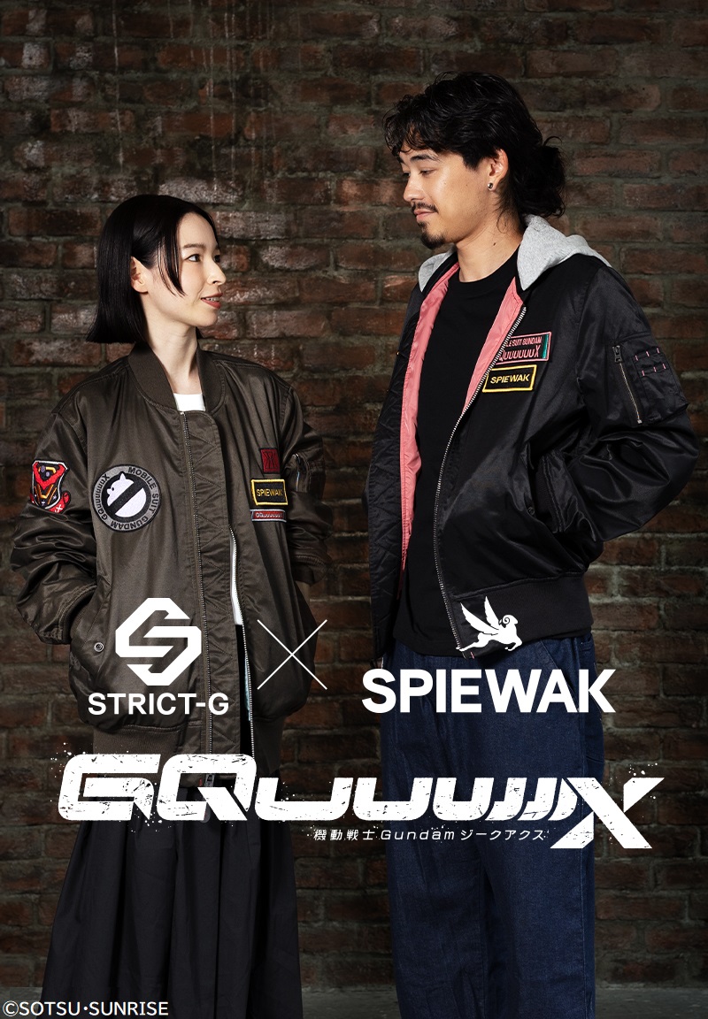 STRICT-G x SPIEWAK Mobile Suit Gundam GQuuuuuuX SHUJI ITō MODEL L-2 HOODIE