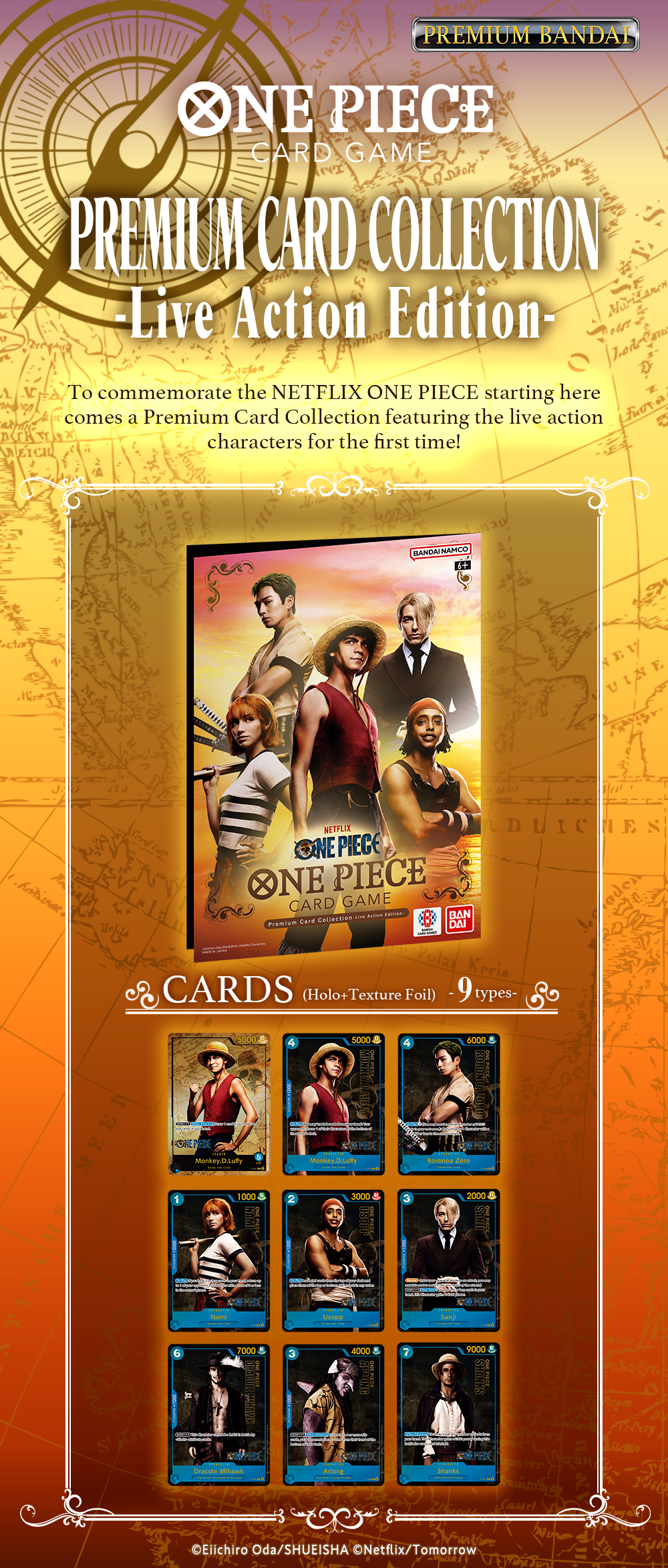 One Piece Playing Cards - Premium Card Collection - Film Red