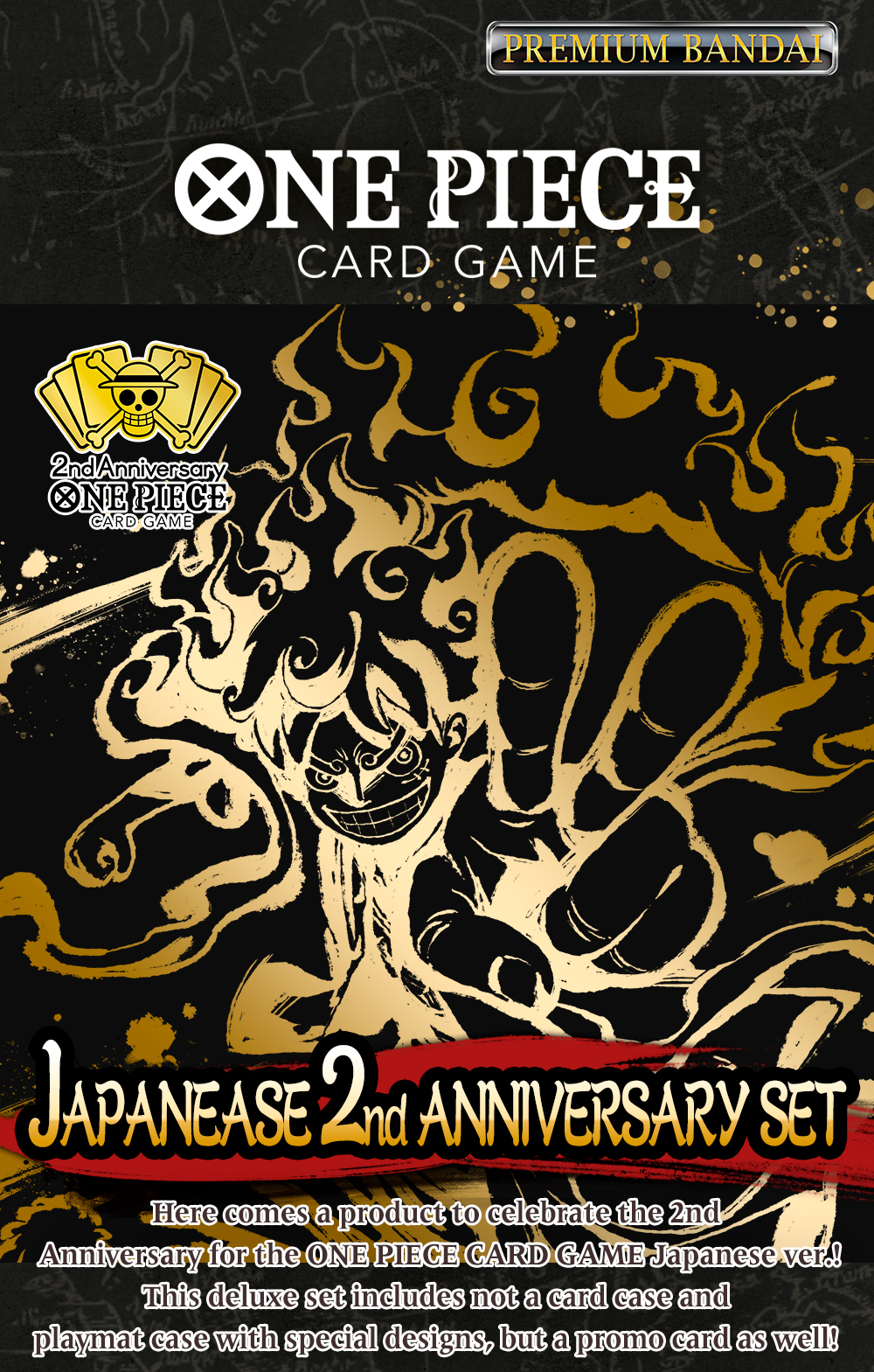 ONE PIECE CARD GAME Japanese 2nd Anniversary Set
