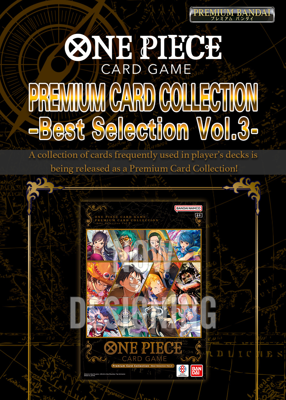 ONE PIECE CARD GAME Premium Card Collection -Best Selection Vol.3- | ONE  PIECE | PREMIUM BANDAI USA Online Store for Action Figures, Model Kits,  Toys and more