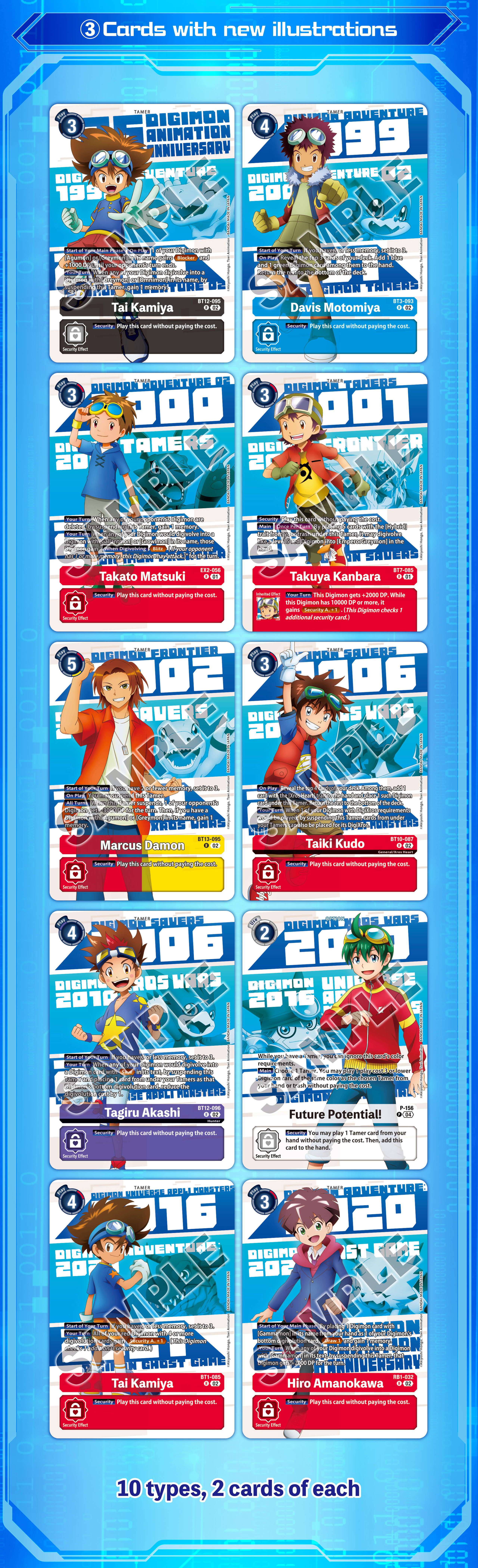 DIGIMON CARD GAME DIGIMON ANIMATION SERIES 25th Anniversary Set [PB20]