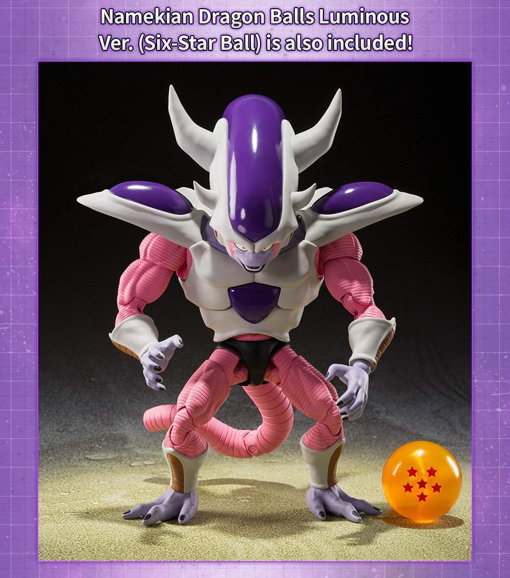 Namekian Dragon Balls Luminous Ver. (Six-Star Ball) is also included!