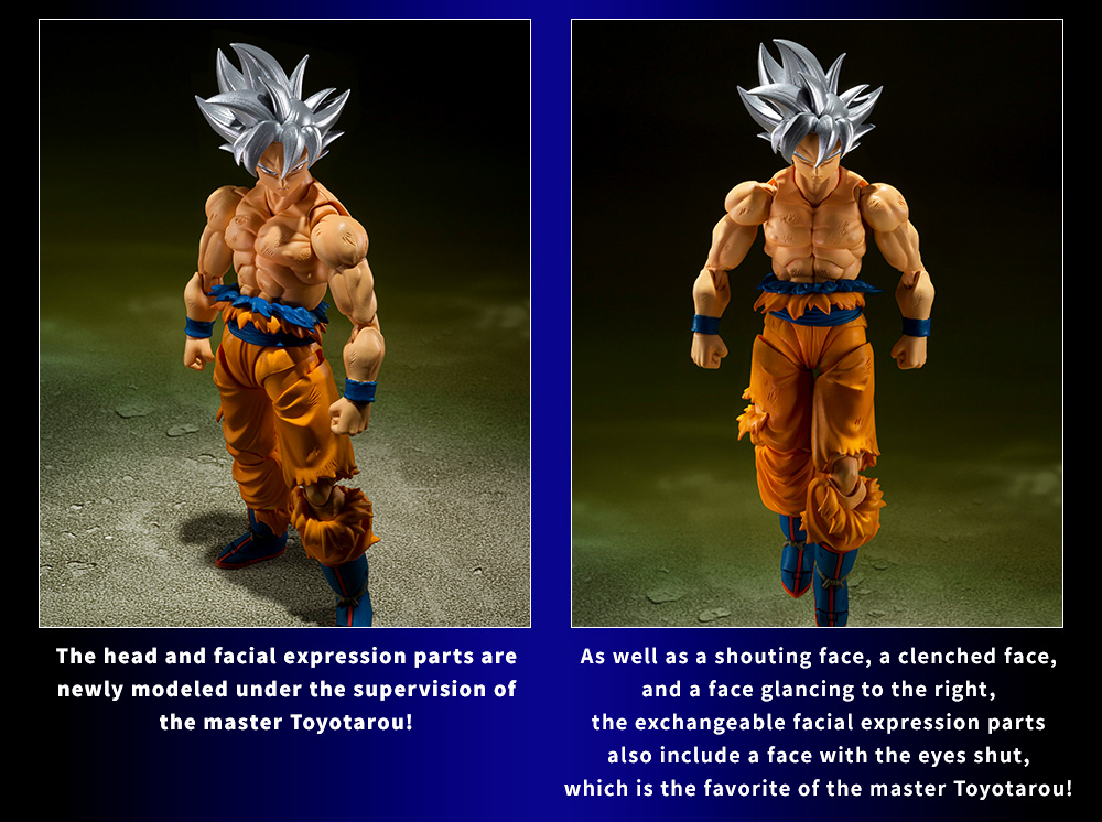 Goku Ultra Instinct SH Figuarts (Instinto Superior) - Blister Toys